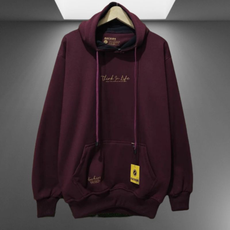 Hoodie Pria Distro Warna Marron Switer Cowok Hoodie Oversize Murah Sweater Terlaris Dan Terpopuler Bahan Flecee size M L XL Xxl Unisex Premium Cb.Cloting