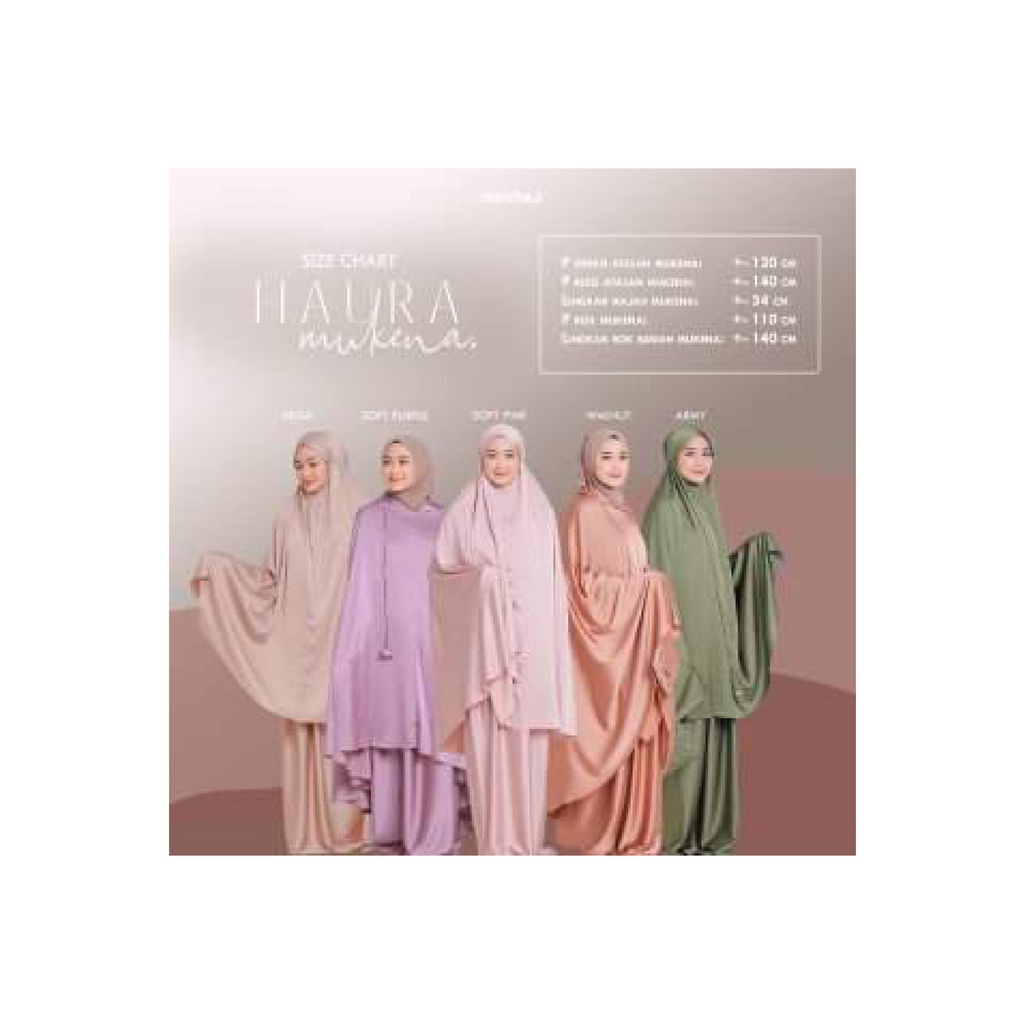 Haura Mukena by naisha hijrah