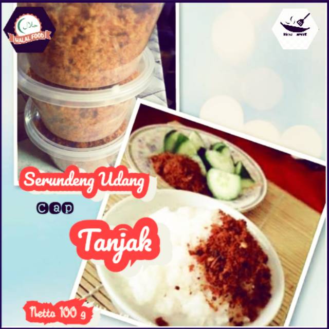 

Serundeng Udang Ebi Ektra Rempah