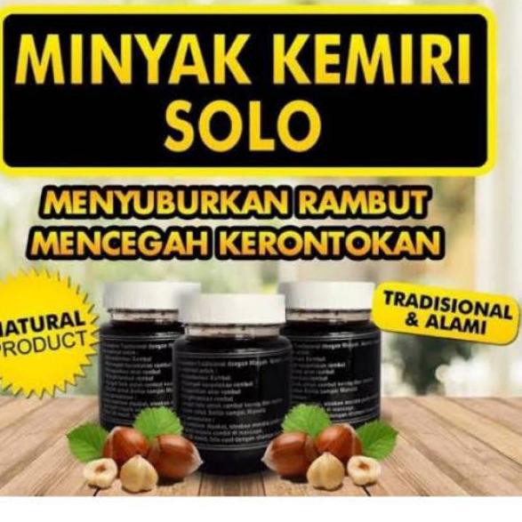 

0GJ RUMAH JAMU SOLO - Minyak kemiri bakar khas solo ❇ →