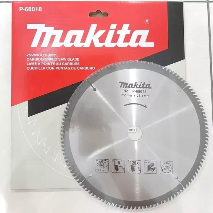 Mata Gergaji Bulat Aluminium Makita 10 Inch x 100T 10 Inch x 120T