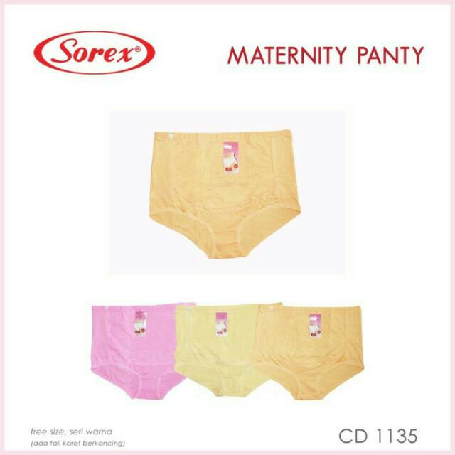Sorex maternity panty 1135 sorex celana dalam ibu hamil CD hamil celana hamil celana besar