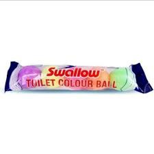 Swallow Toilet Colour Ball Kamper Isi 5