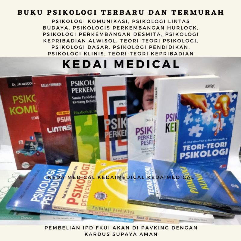 PROMO BUKU PSIKOLOGI 15.000~55.000 TERMURAH DAN TERLAKU BEBAS PILIH VARIAN