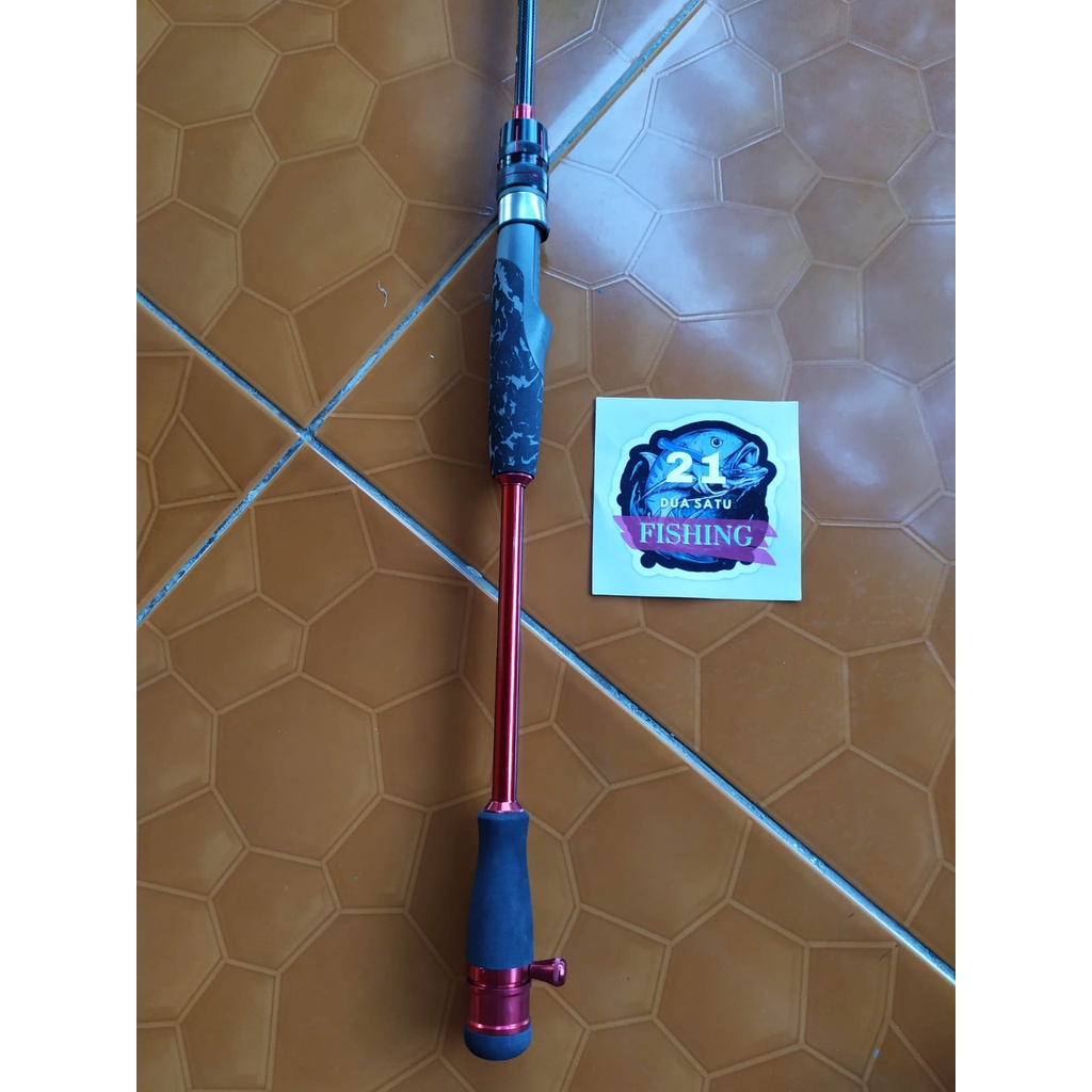 ROD Alat pancing Joran Daido Athena JS- 8-17lbs Walesan Casting Fuji