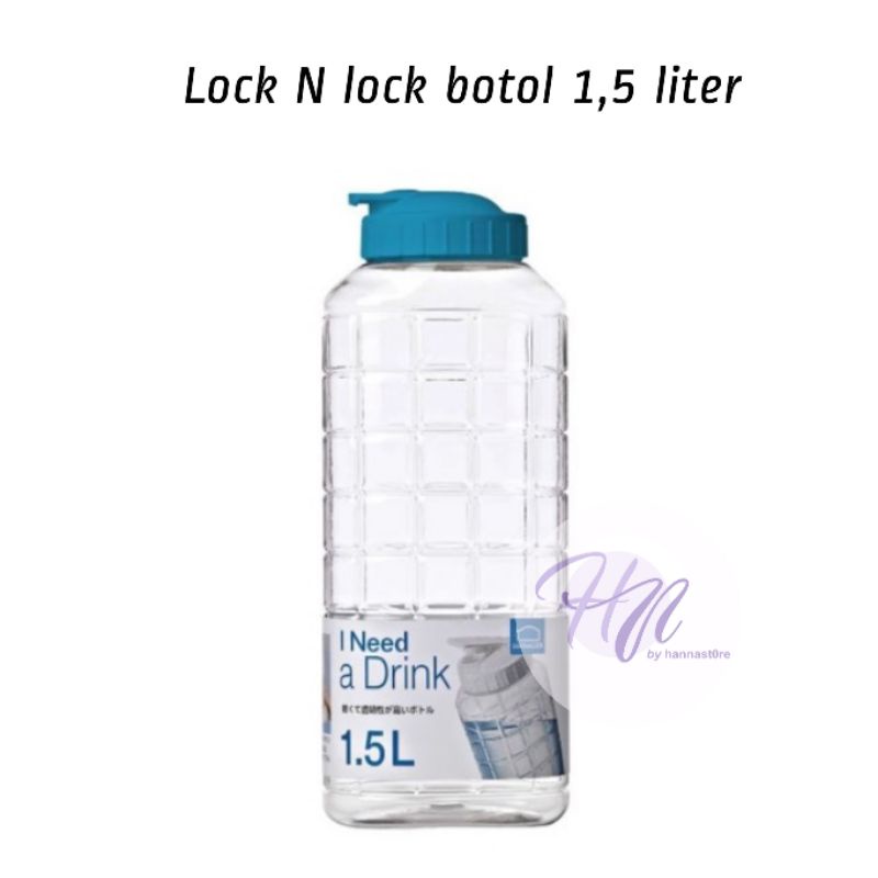 Jual Lock & Lock Water Bottle 1.5 L / Botol Lock and lock 1,5L Bening