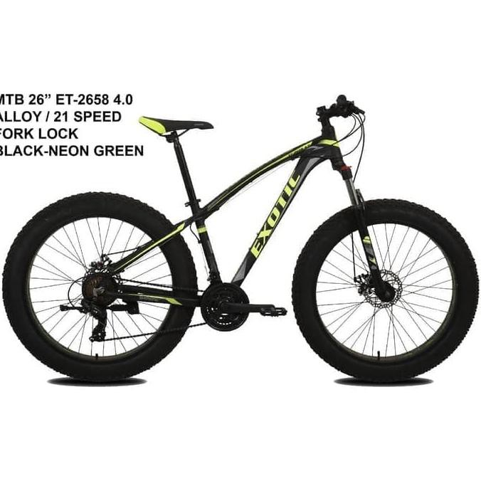 Sepeda MTB Exotic 2658 4.0 Ban Jumbo