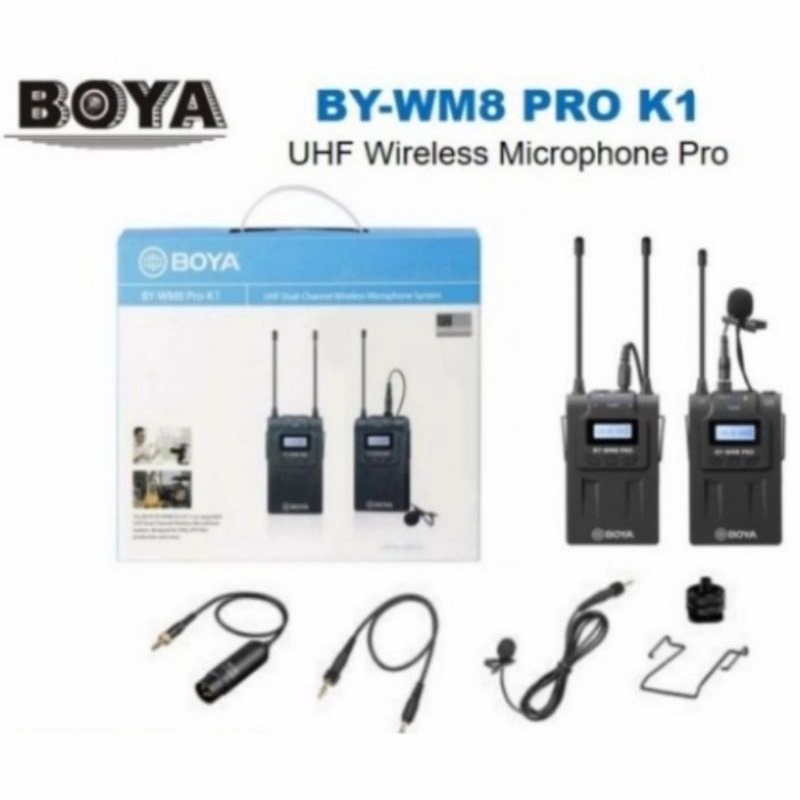 MIC BOYA BY-WM8PRO K1 WIRELESS