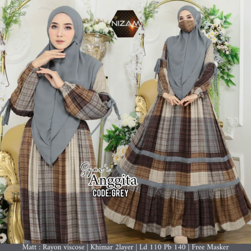GAMIS ANGGITA SYAR'I BY NIZAM
