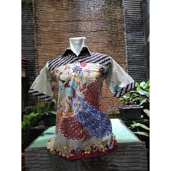 Hem Batik Pria Merak Bagus | Baju Batik Kerja Pria