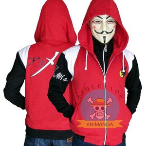 Jaket Double Zipper Akame Ga Kill