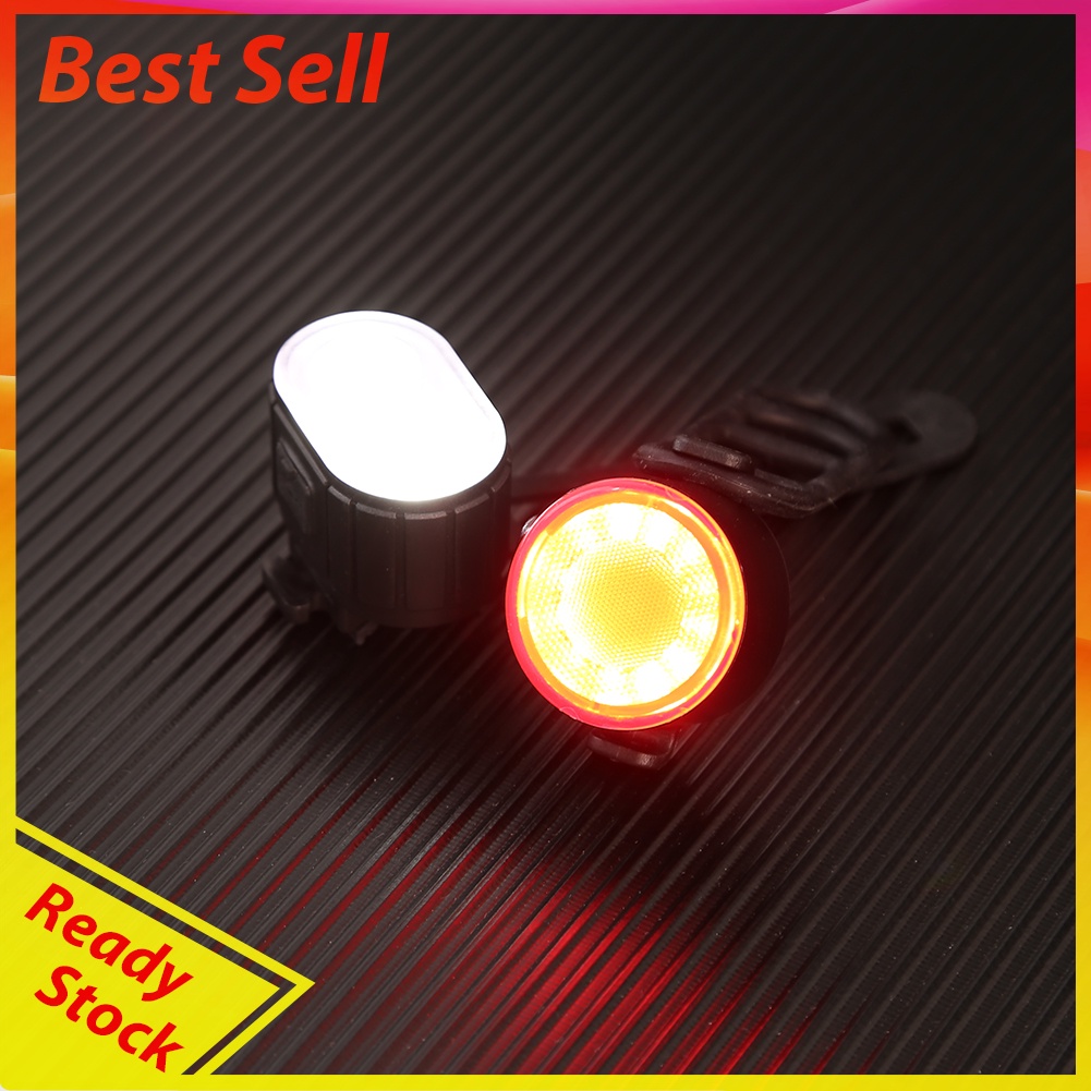 Bicycle Front Rear Lights Set Bike USB Waterproof LED Taillight Headlight