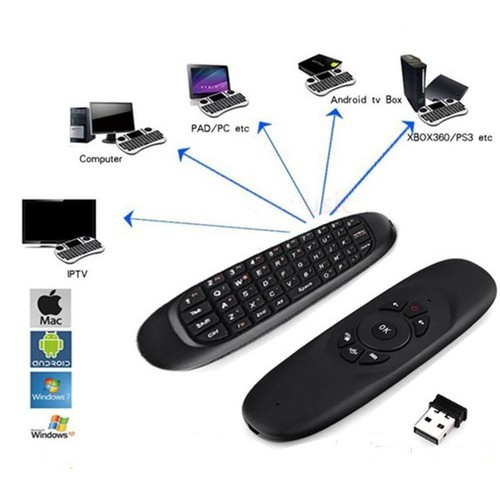 C120 2.4G Air Mouse Wireless Keyboard Remote Control For Android tv / Mini keyboard wireless C120
