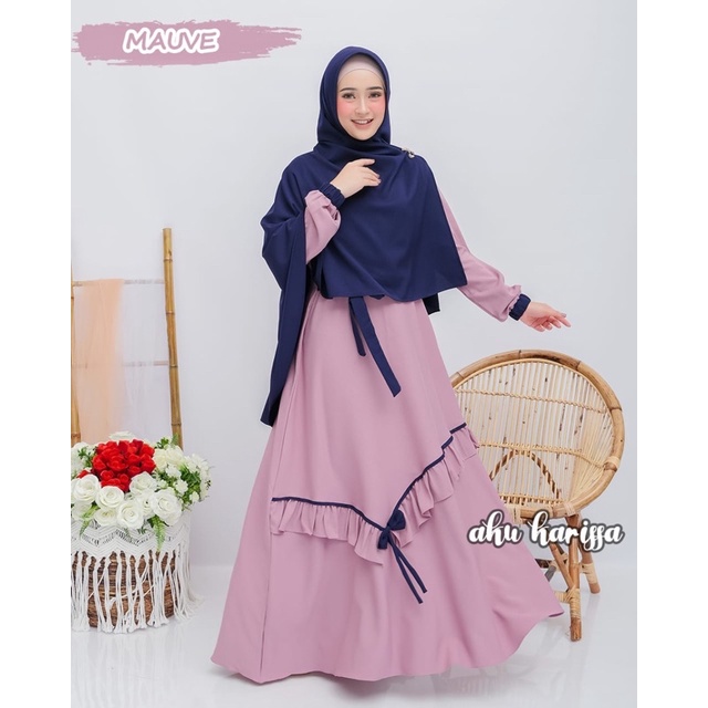 Gamis aku karissa Yunisa syar’i ORI AKU KARISSA