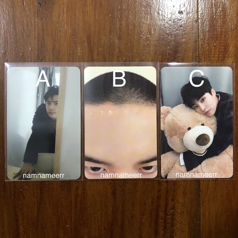 PHOTOCARD PC -SUHO SEHUN KYUNGSOO D.O. JIDAT XIUMIN TEDDY BEAR UNIVERSE EXO-