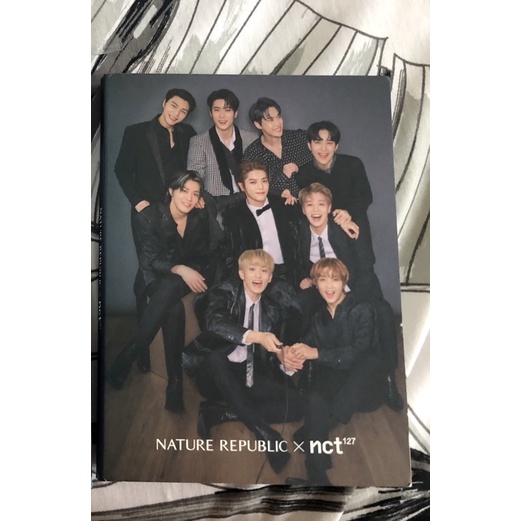nature republic nct 127 black suit photobook