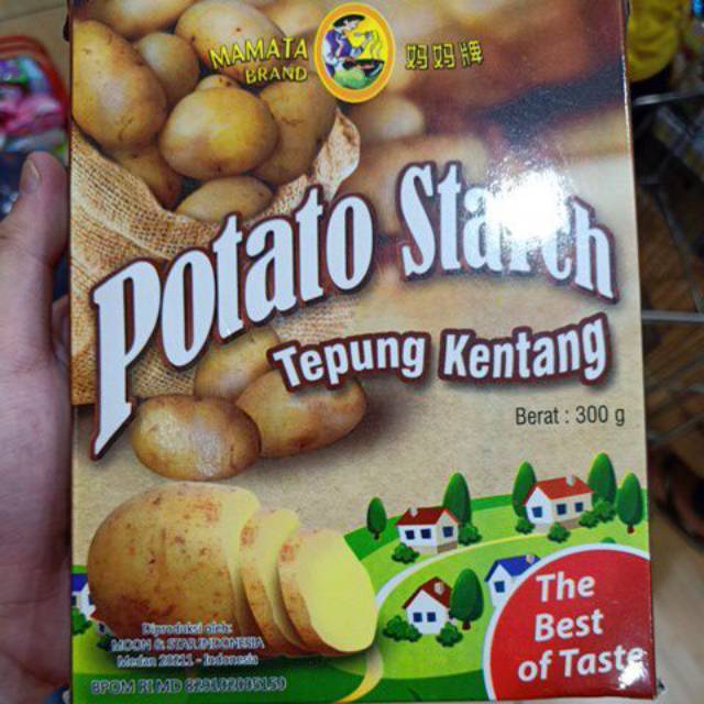 

Mamata 300 gr Potato Starch / Tepung Kentang Serba Guna Resep Masakan Bahan Kentang