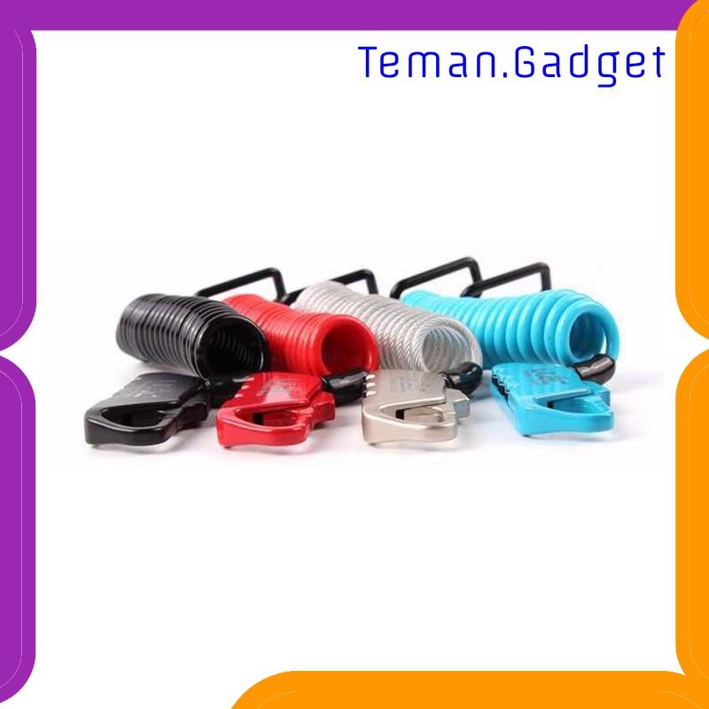 TG-IB111 TAFFGUARD GEMBOK SEPEDA KODE ANGKA 3 DIGIT - K-2N