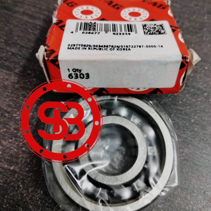 Bearing 6303 / 6303 C3 FAG ORIGINAL