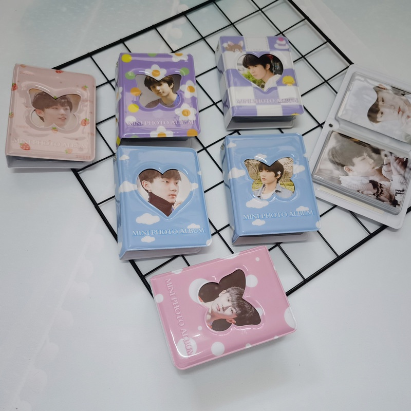 Album Foto 3inch 40kantong Butterfly Album Kpop Photocard Kartu Nama Mini Card Holder