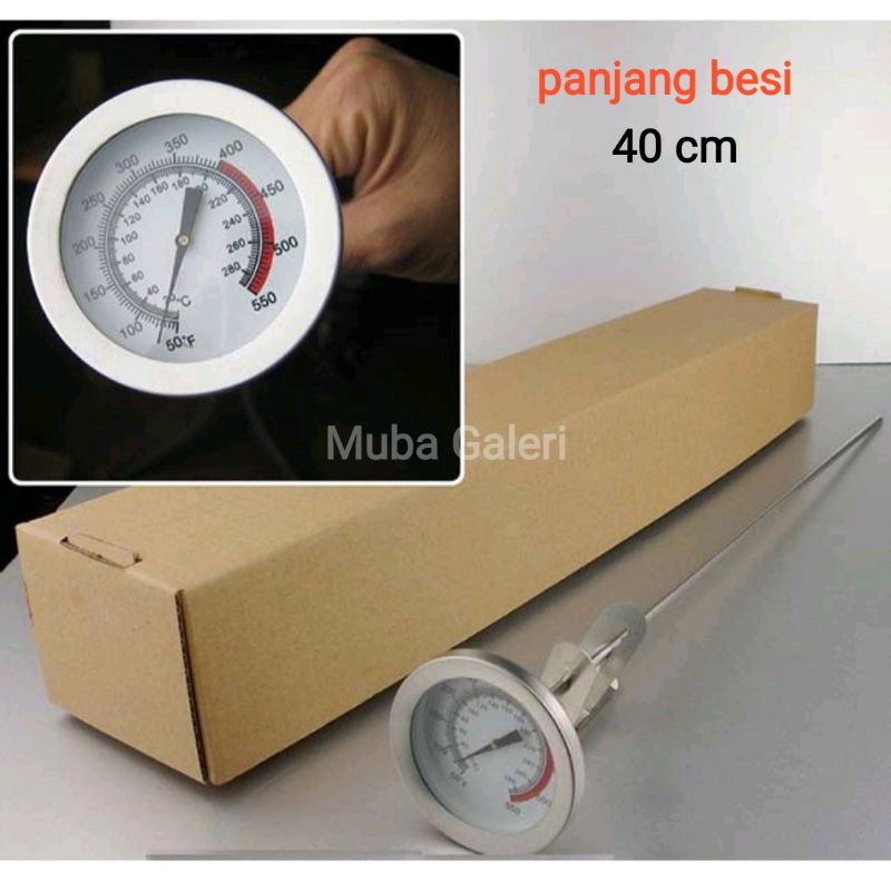 THERMOMETER MEKANIK ALAT UKUR SUHU PANAS KOPI-SUSU-MINYAK GORENG PANAS DLL