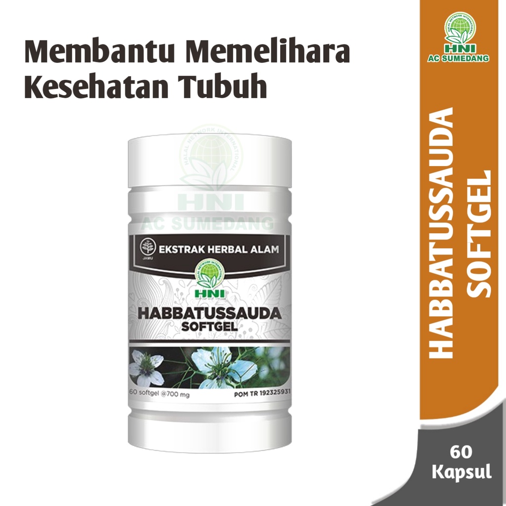 MINYAK HABBATUSSAUDA SOFTGEL HNI