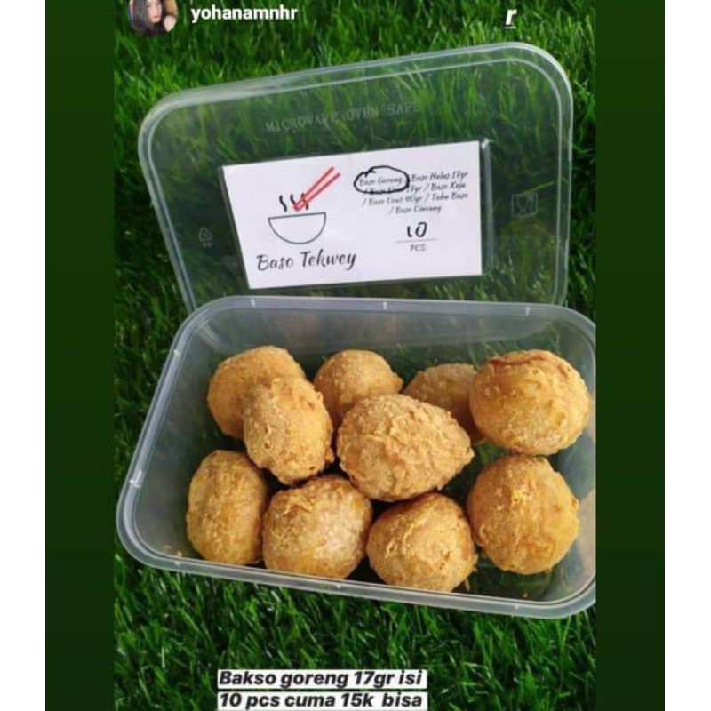 

baso goreng kriuk kriuk