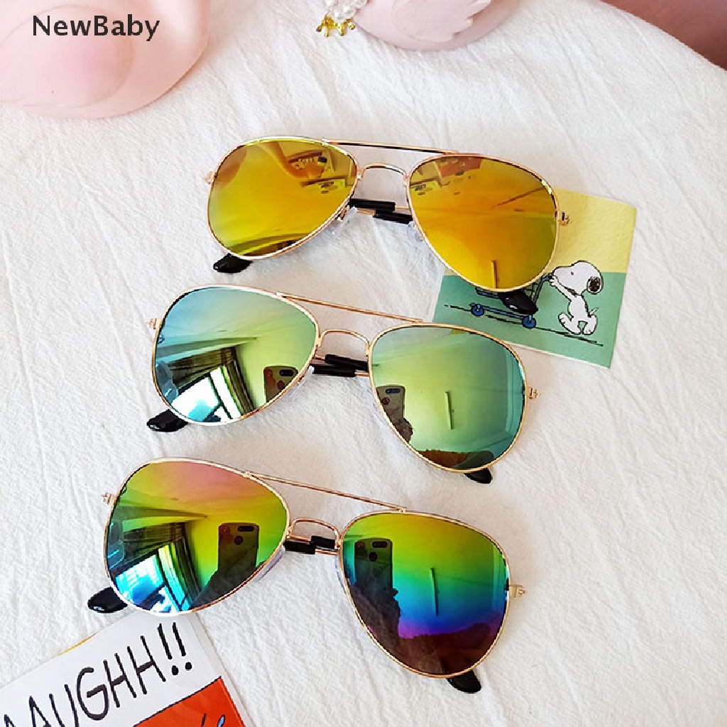 Kacamata Hitam Aviator UV400 Klasik Untuk Anak Unisexlakilakiperempuan