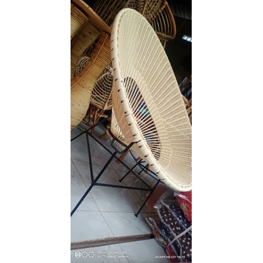 kursi cafe santai rotan sintetis