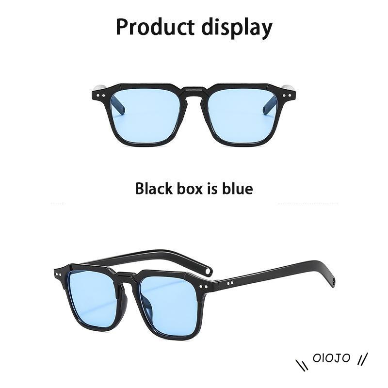 【COD】Kacamata Hitam Gaya Retro Untuk Fashion