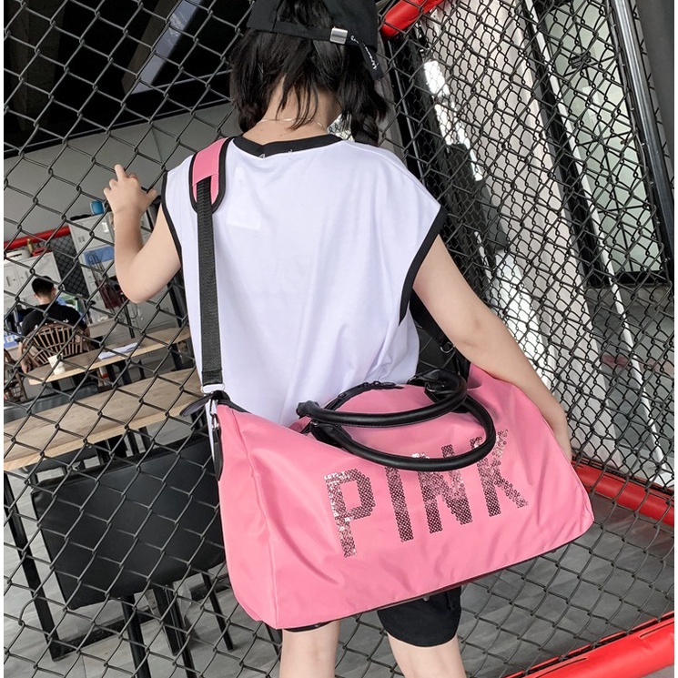 JK 898 1KG MUAT 2PCS TAS SELEMPANG DUFFELL GYM OLAHRAGA FASHION IMPORT