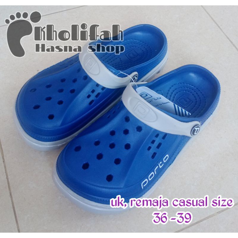 sandal baim anak remaja porto ukuran 36-39 sandal awet murah