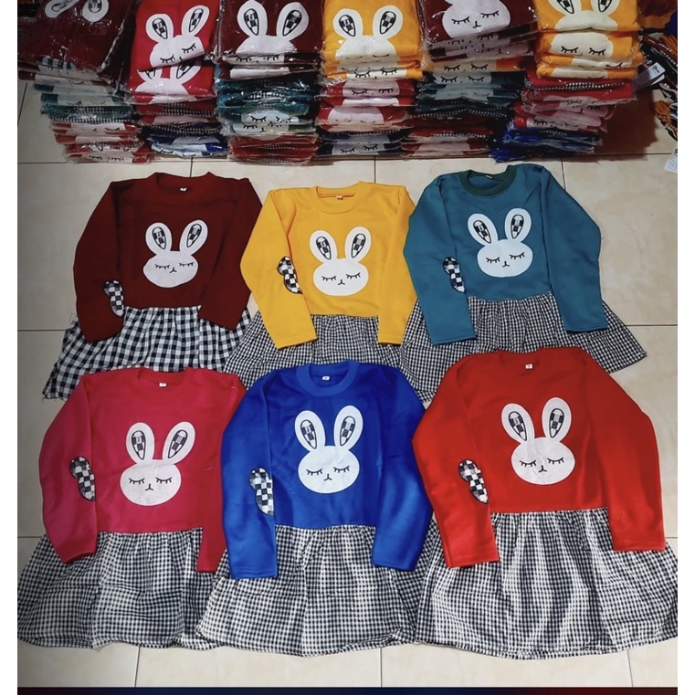 Setelan Baju anak Perempuan 1-6 Tahun