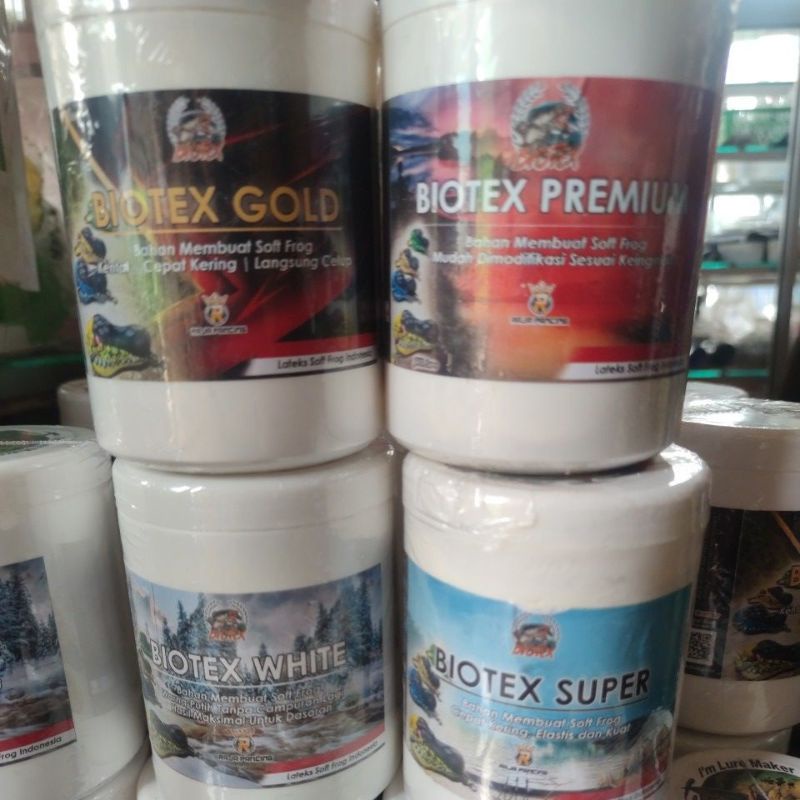 Latex biotex premium biotex super biotex white biotex gold  1 botol 900ml