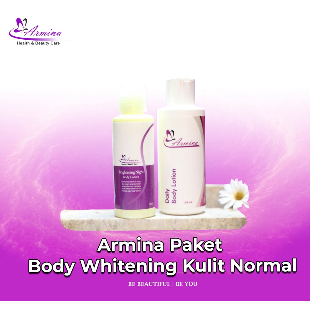 Paket Body Whitening Kulit Normal