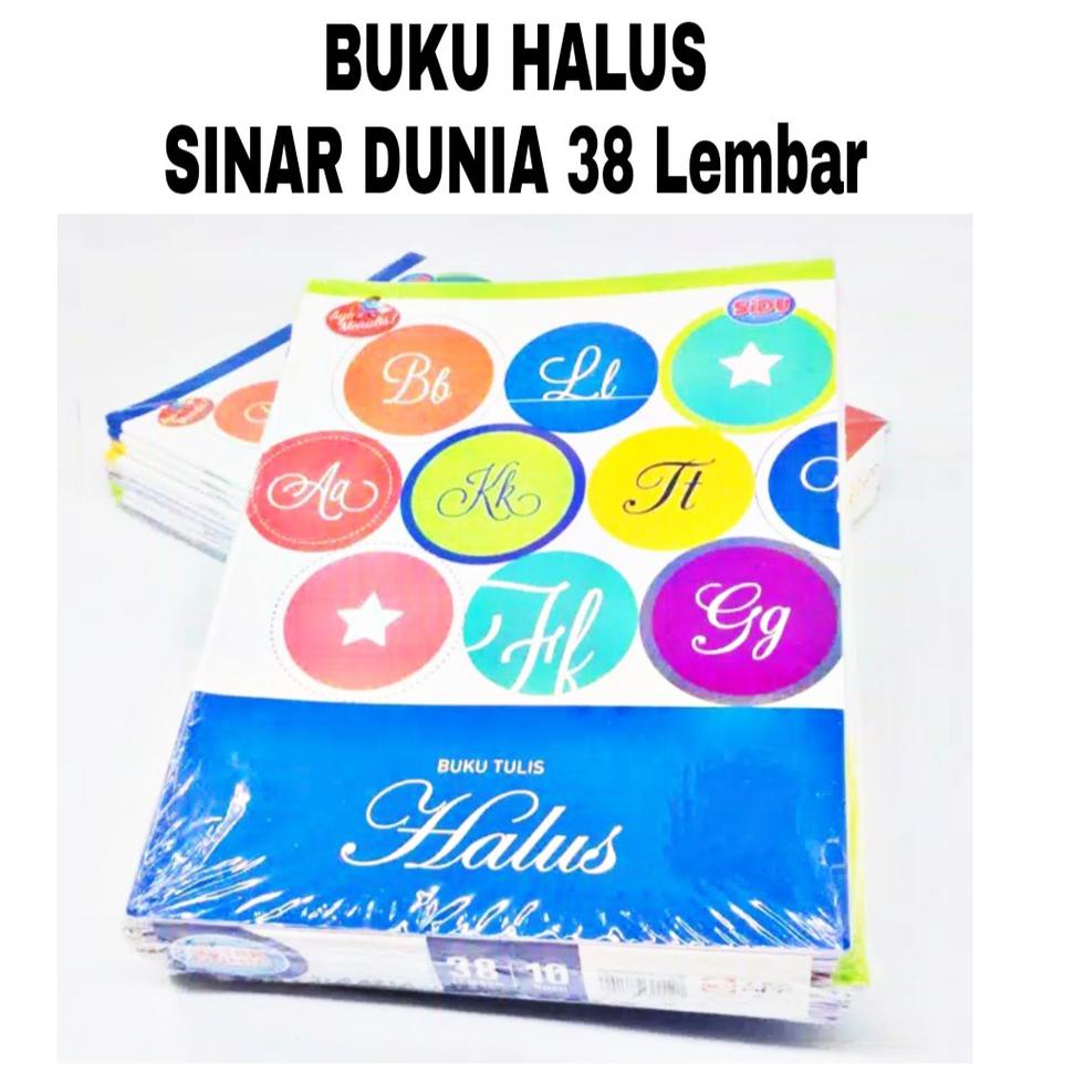 

㊫Q Buku Tulis Halus Sinar Dunia 38 lembar HOT SALES 2381 ❅