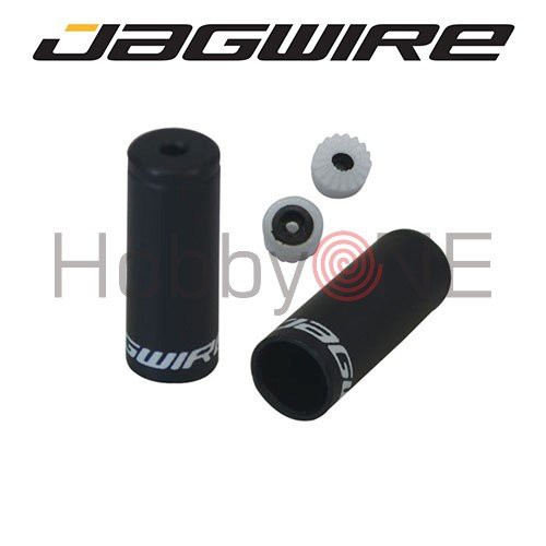 Jagwire Sealed Alloy End Cap - 4.0mm - Shift Housing Berkualitas