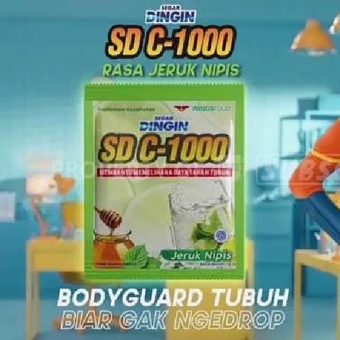

Segar Dingin SD C-1000 Jeruk Nipis [7 g/ 24 Sachet/ Pack]