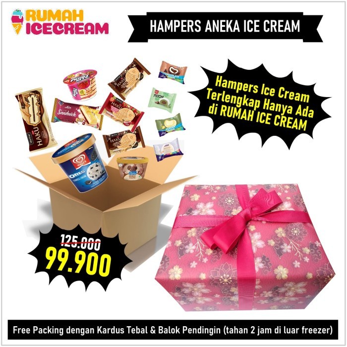 

Parcel / Hampers Ice Cream Aneka 12pcs