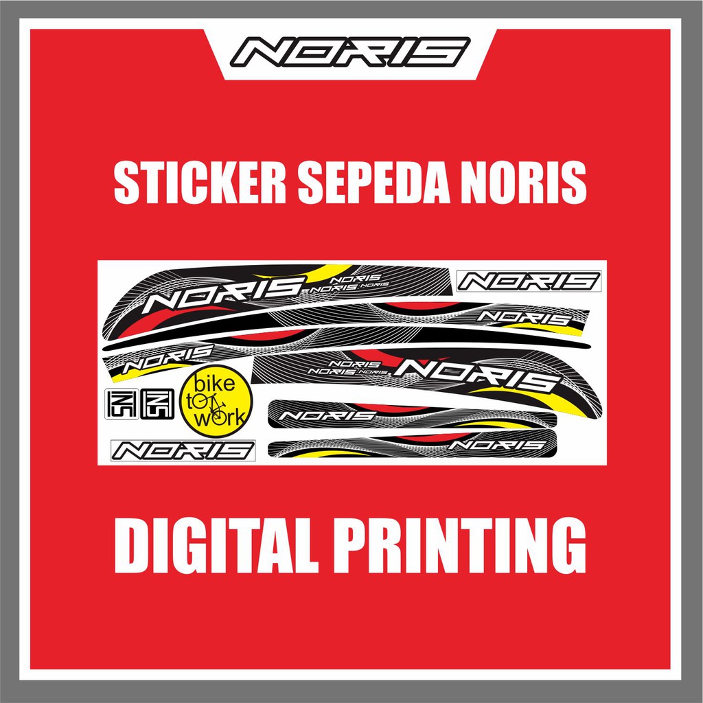 STICKER SEPEDA NORIS