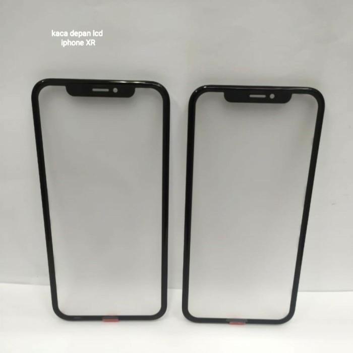 Sparepart Tablet Kaca Depan Kaca Touchscreen Kaca Lcd Iphone Xr + Frame + Lem
