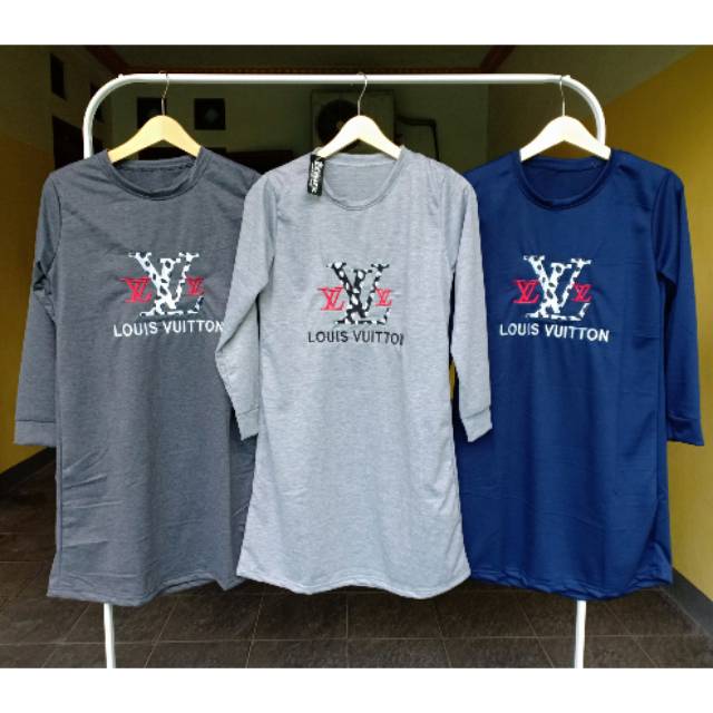 TUNIK LV BORDIR LOUIS VUITTON BABYTERRY REAL PICT