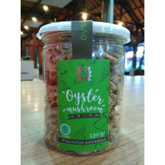 Keripik jamur Tiram Gurih Asin Kriuk khas jejamuran