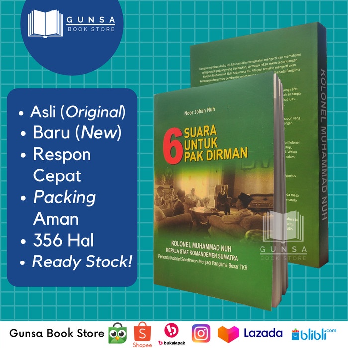 

MUST HAVE!! BUKU 6 SUARA UNTUK PAK DIRMAN TERMURAH