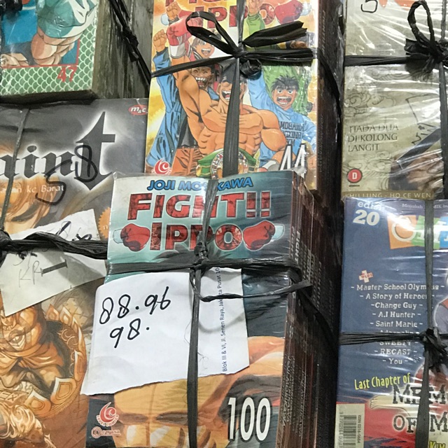 Paket Buku Komik Fight Ippo Fullset Set Lengkap Level Comics