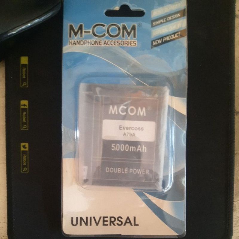 Baterai Evercoss A75A