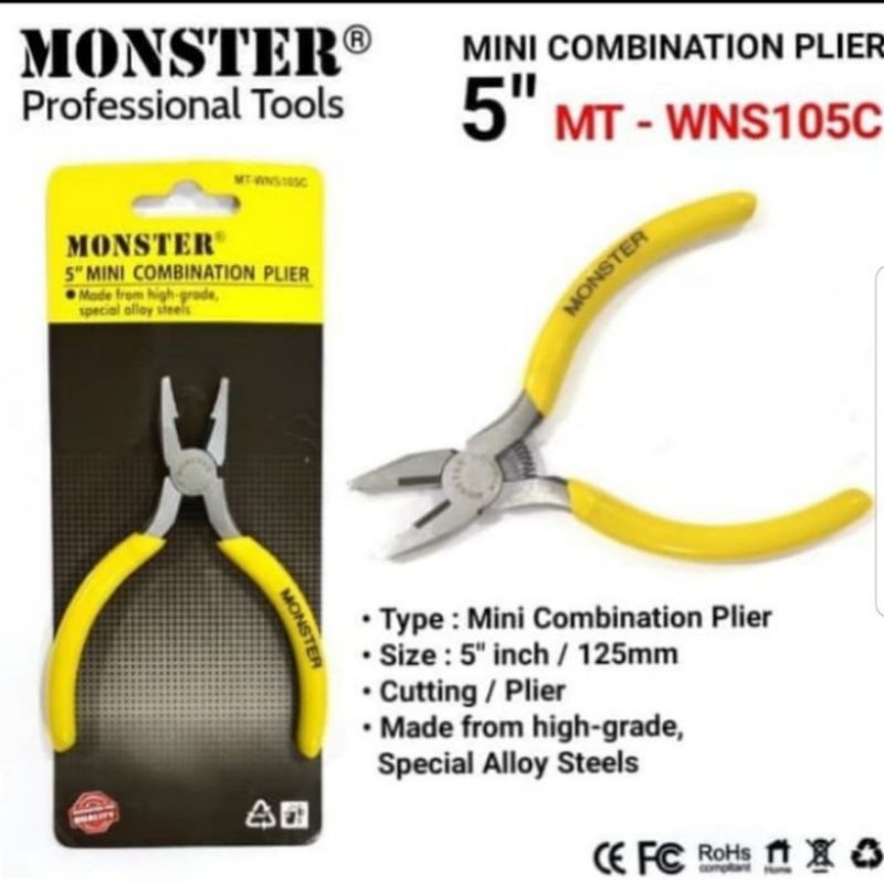 tang/tang kombinasi/monster MT-WSN105C/tang murah/tang 5"/tang potong
