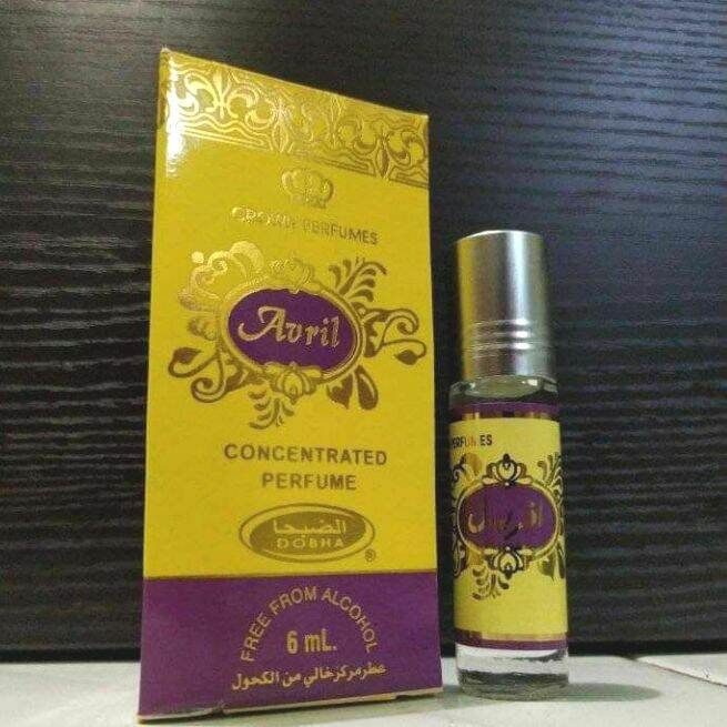 AVRIL Parfum DOBHA Kemasan 6ml Minyak Wangi Roll On Non Alkohol