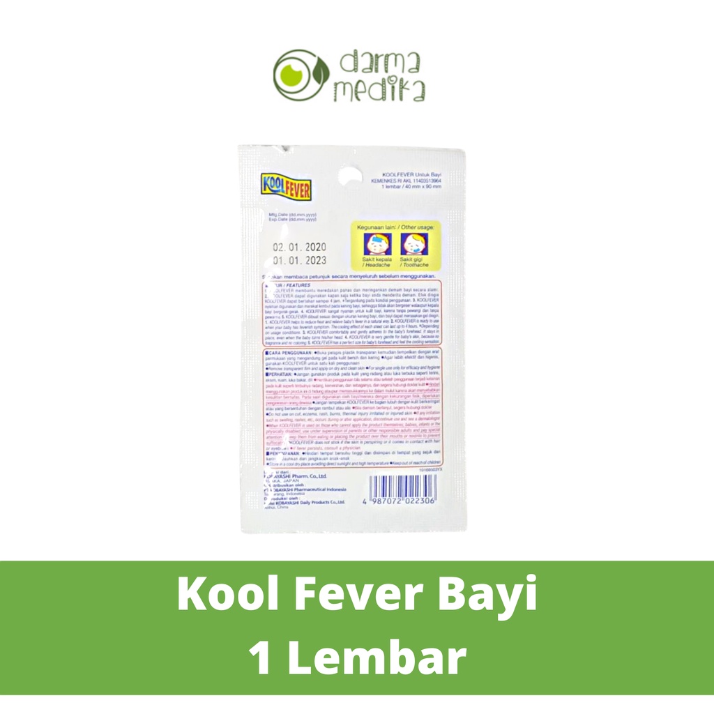 Kool Fever koolfever bayi satuan ekonomis