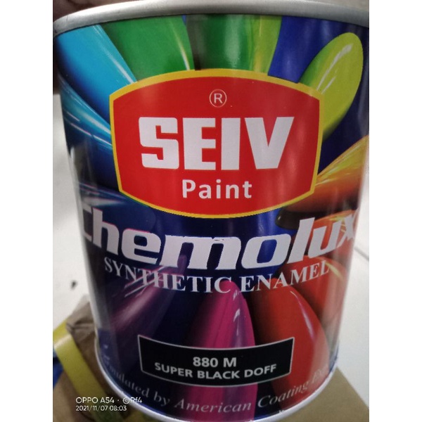 cat seiv kayu&besi chemolux